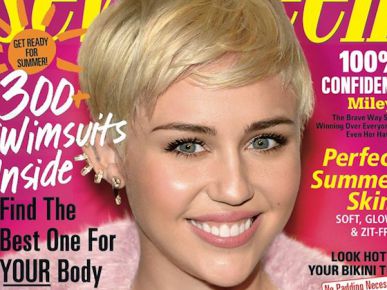 Nieautoryzowana Miley Cyrus w Seventeen