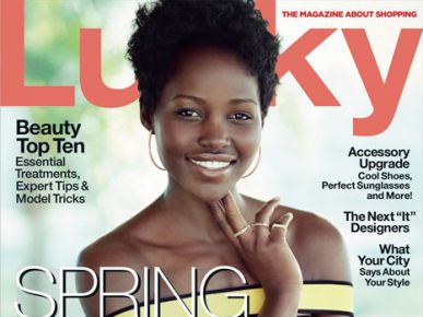 Lupita Nyong′o na okładce marcowego LUCKY