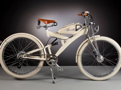 Designerski rower elektryczny