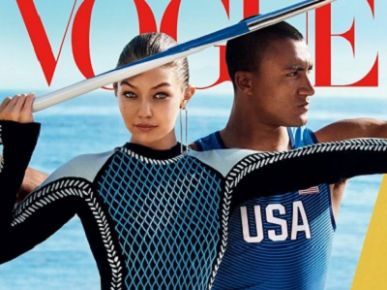 Gigi Hadid na okładce Vogue