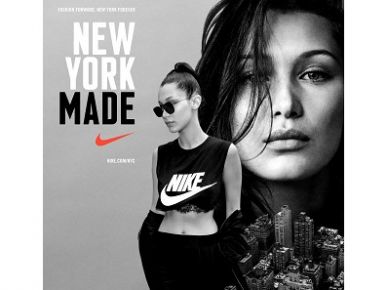 Belle Hadid w #NYMade