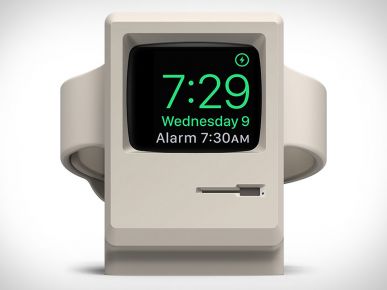 Apple Watch klasycznym Macintoshem