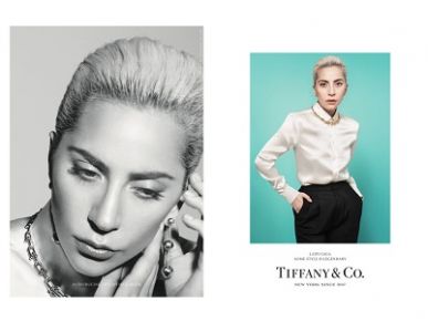 Elegancka Lady Gaga w kampanii Tiffany & Co.