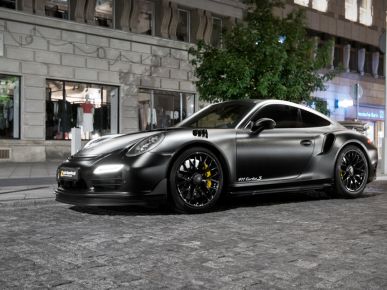 Porsche 911 Turbo S Dark Knight