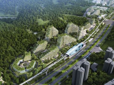 Trendy architektura: Wertykalne leśne miasto