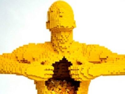 Dzieła sztuki z klocków Lego