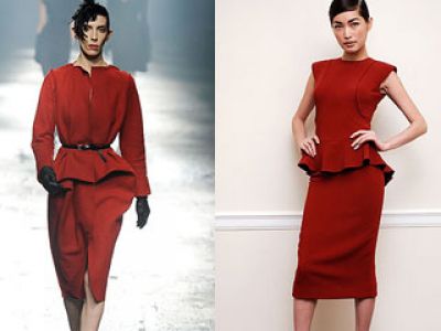 Victoria Beckham kopiuje Lanvin