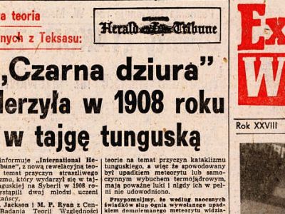 Katastrofa tunguska