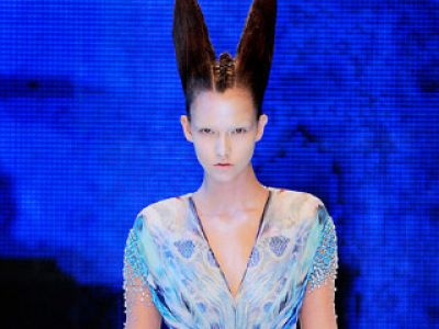 Alexander McQueen na wiosnę/ lato 2010