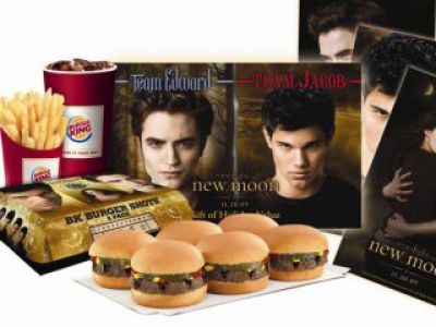 Burger King- promuje Zmierzch