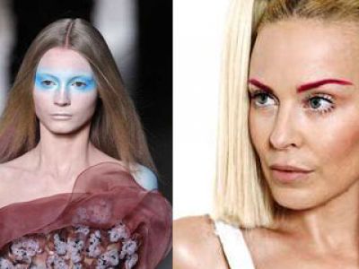 Kolorowe oczy - Valentino wiosna / lato 2010