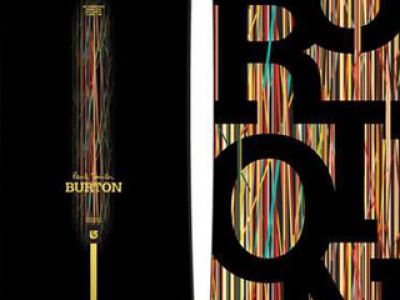 Burton & Paul Smith Vapor Snowboard