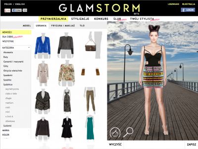 GLAMSTORM – wirtualny stylista online