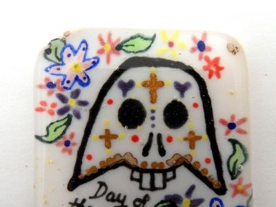 Kolorowe Voodoo Czaszki