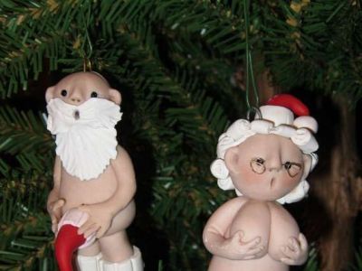 Santa Claus – goło i wesoło