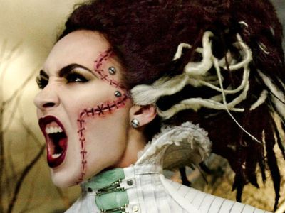 Kontrowersyjny make up hitem podczas Halloween