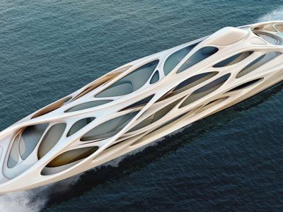 Zaha Hadid zaprojektowała Jacht