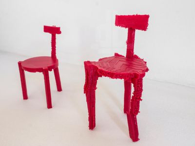 Drukowane krzesła 3D