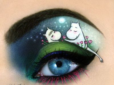 Sylwestrowy make up
