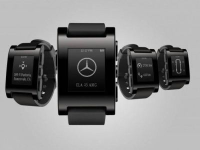 Smartwatch Mercedes Pebble