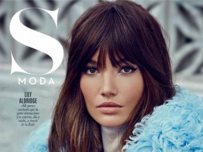 Lily Aldridge na okładce S MODA