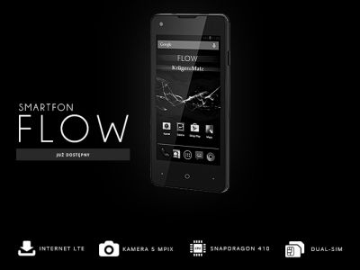 Kruger&Matz Flow - Tani smartfon z Polski
