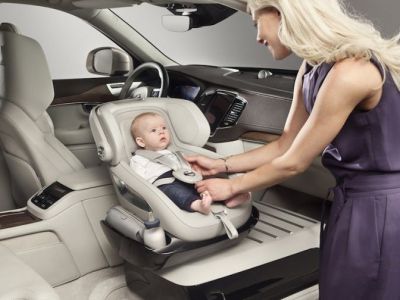 Volvo innowacyjny fotelik