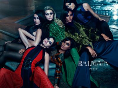 Trendy kampanie: Balmain jesień 2015