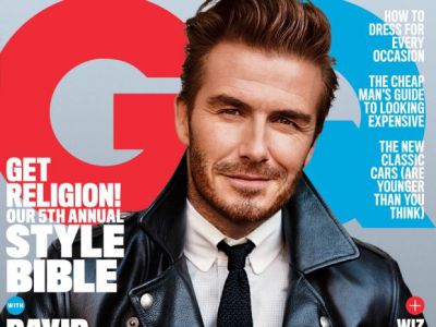 David Beckham w amerykańskim GQ