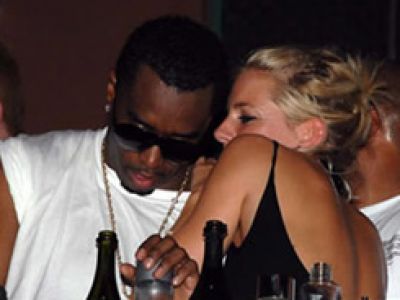 Diddy i Sienna Miller w swoim statku miłości