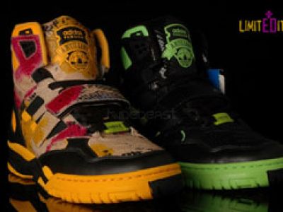 Jeremy Scott dla Adidas Originals.