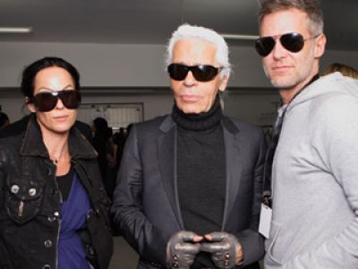 Karl Lagerfeld opowiada najlepsze kawały