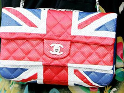 Torebka Chanel Union Jack, Agyness Deyn