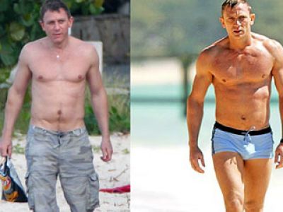 Daniel Craig przed i po retuszu