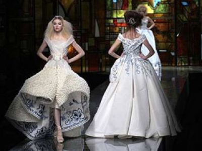 John Galliano wiosna lato Haute Couture 2009 (video)