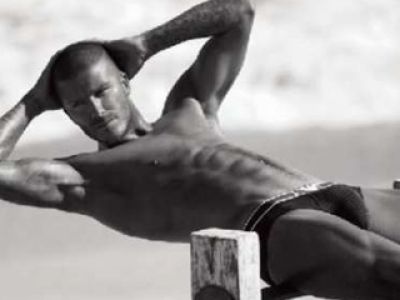 David Beckham dla Emporio Armani