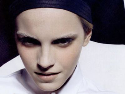 Emma Watson i Carl Lagerfeld