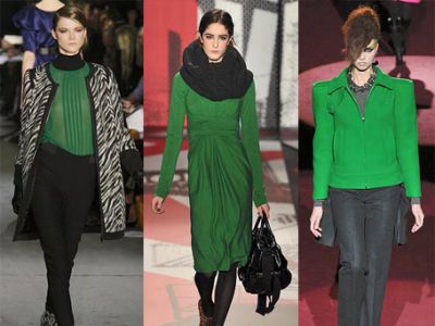 Jest zielono – moda wiosna / lato 2009