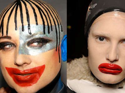 Makijaż Boy George - trendy 2009