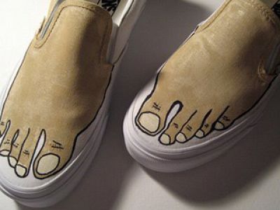 Buty stopy