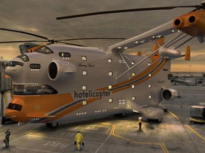 Hotelicopter- latający hotel