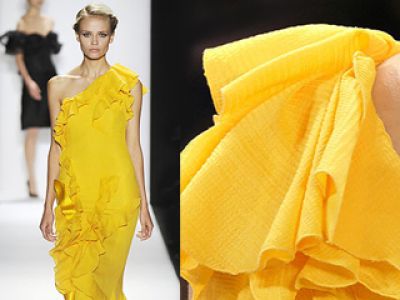 Żółty Marc Jacobs, Louis Vuitton oraz Mango - trendy 2009