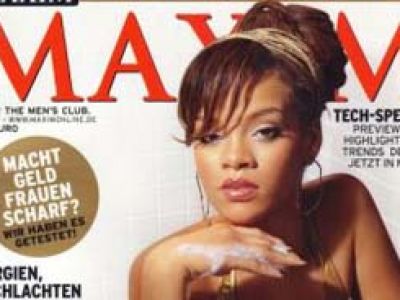 Rihanna w niemieckim Maximie
