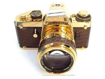 WYJĄTKOWY APARAT. Złoty Pentax.