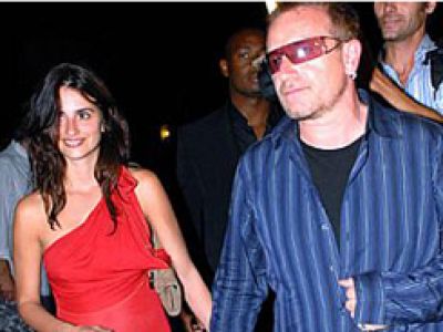 Związki gwiazd. Bono za rękę z Penélope Cruz