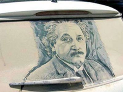 Mona Lisa i Rembrandt z kurzu.