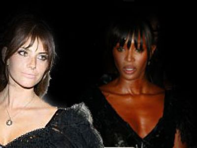 Weronika Rosati przed Naomi Campbell