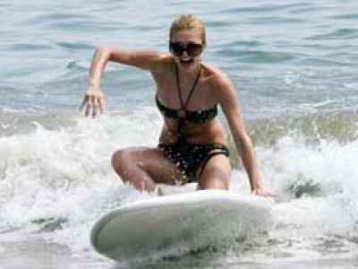 Paris Hilton jak ryba w wodzie