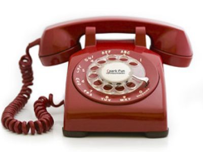 Port-O-Rotary - telefon komórkowy w stylu retro