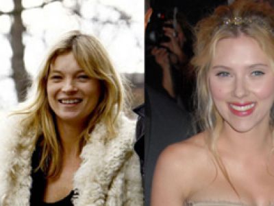 Sukienki ślubne Kate Moss i Scarlett Johansson